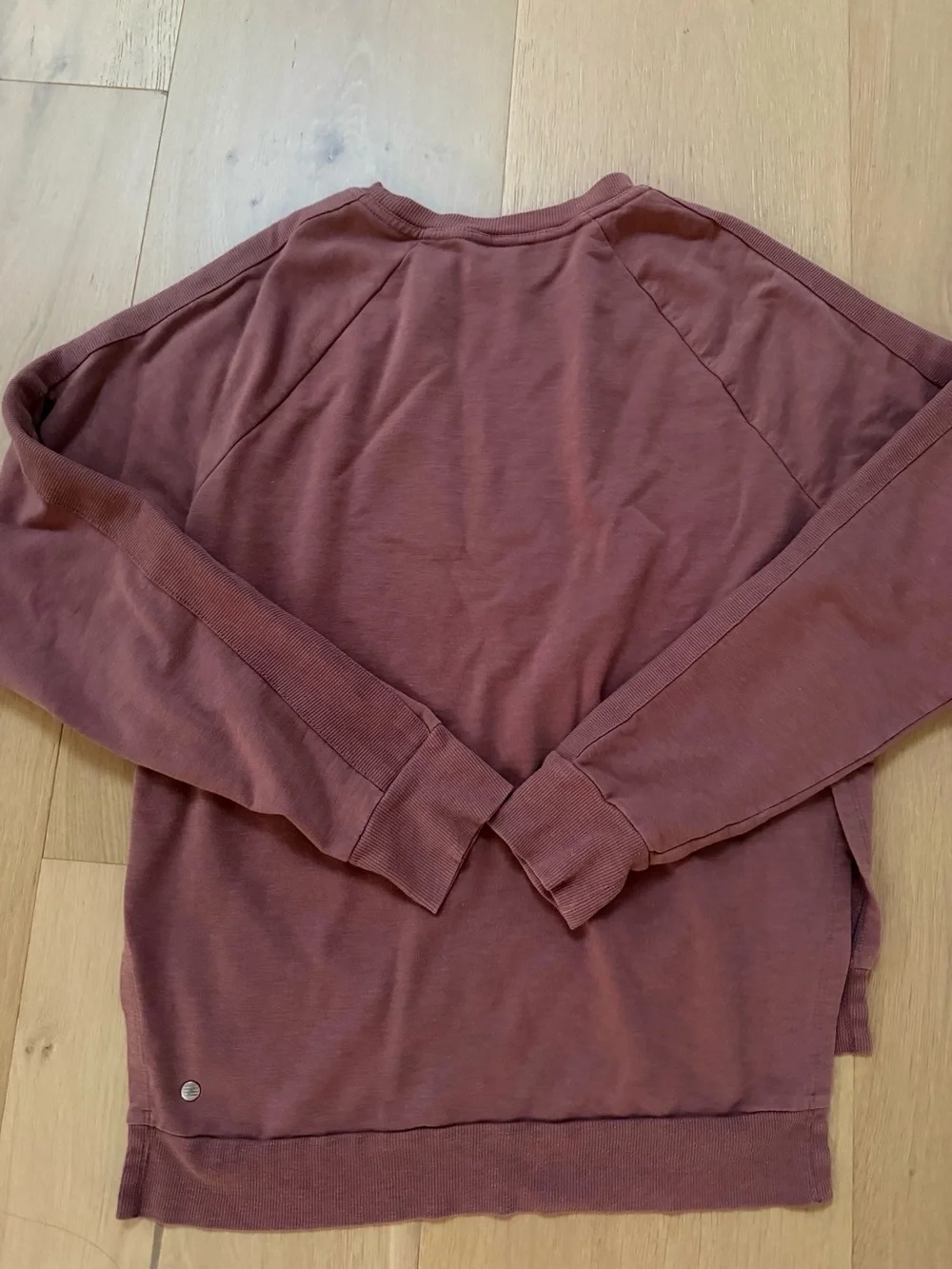Zella Crewneck Sweater in Mauve - Picture 2 of 3